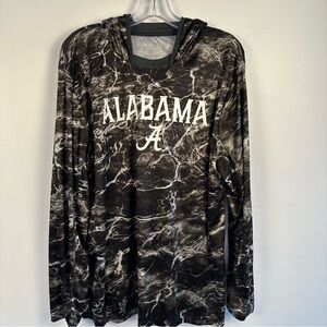 Colosseum Alabama Mossy Oaks Elements Agua Men’s XL Hoodie Performance Pullover